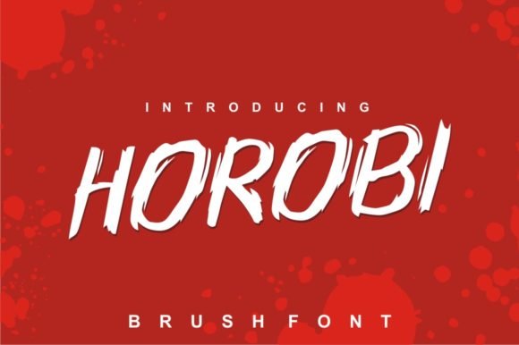 Horobi Font - Featured Image