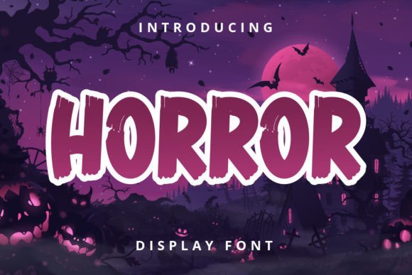 Horror Font - Featured Image