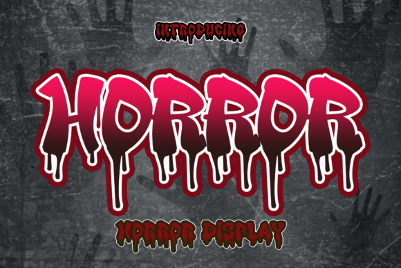 Horror Font - Featured Image