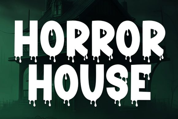 Horror House Font - Featured Image