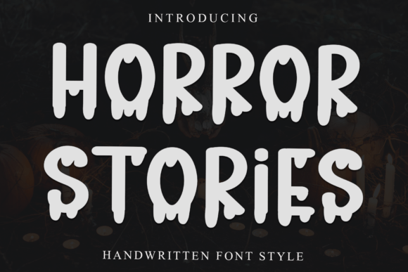 Horror Stories Font - Featured Image