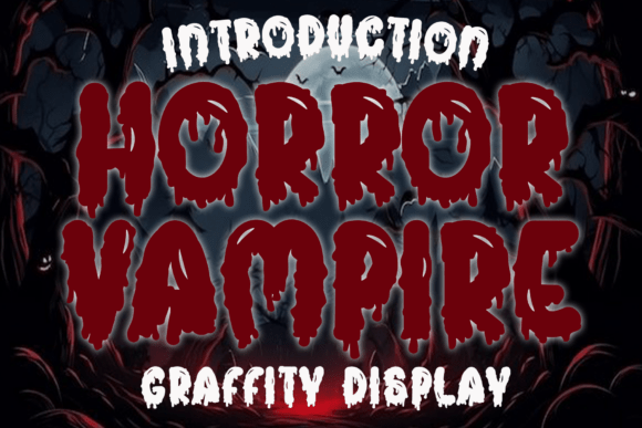 Horror Vampire Font - Featured Image