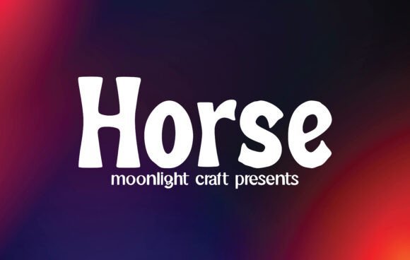 Horse Font - Featured Image