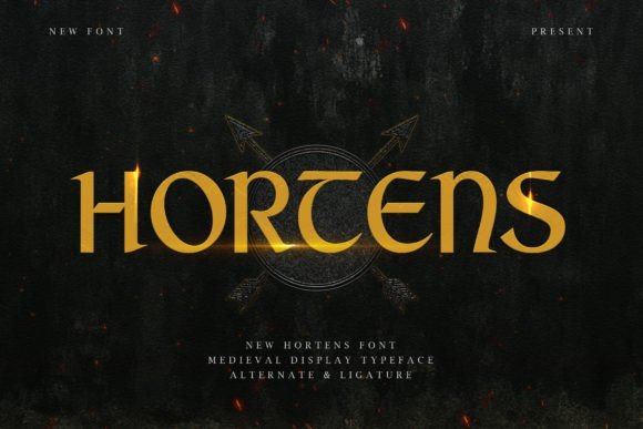 Hortens Font - Featured Image