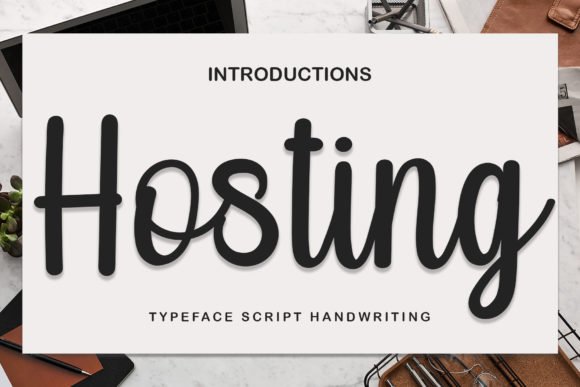 Hosting Font - Featured Image