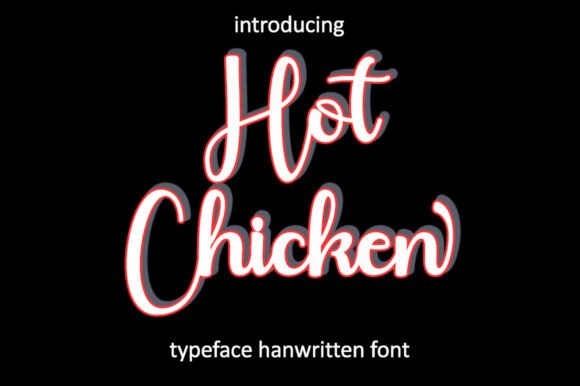 Hot Chicken Font - Featured Image