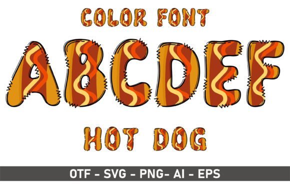 Hot Dog Font - Featured Image