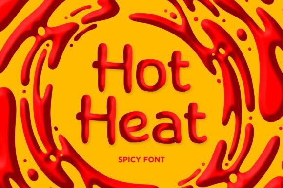 Hot Heat Font - Featured Image