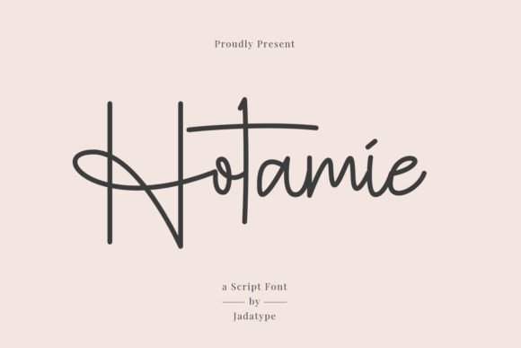 Hotamie Font - Featured Image