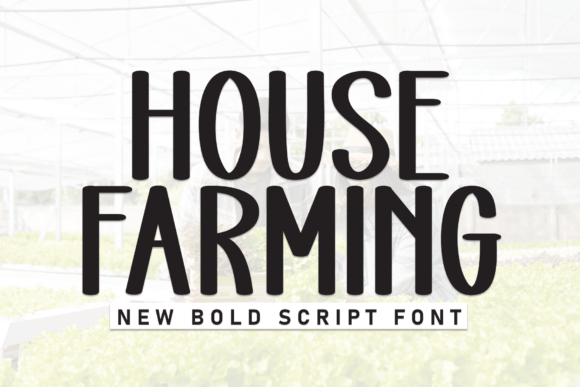 House Farming Font - Featured Image