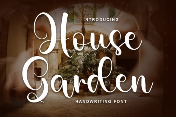 House Garden Font - Featured Image