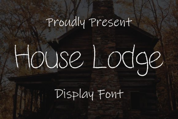 House Lodge Font - Featured Image