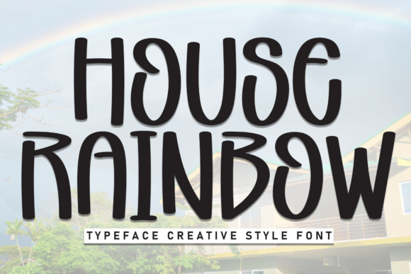 House Rainbow Font - Featured Image