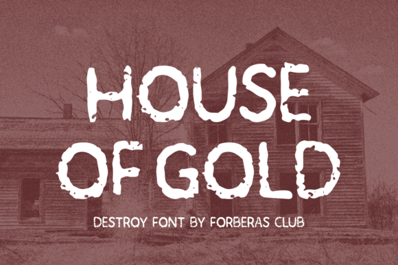 House of Gold Font - Featured Image