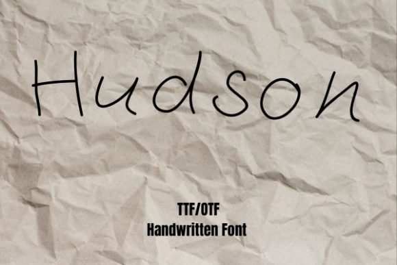 Hudson Font - Featured Image