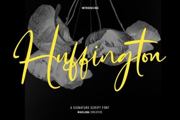 Huffington Font - Featured Image