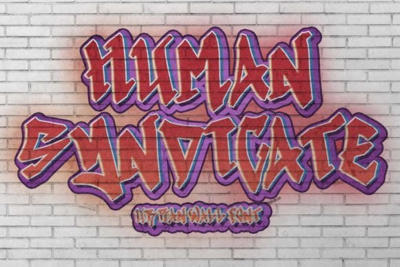 Human Syndicate Font - Featured Image