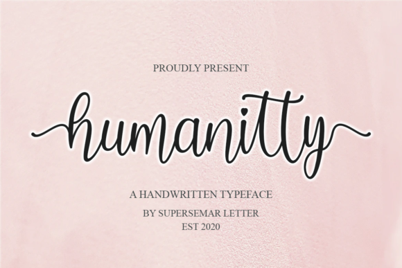 Humanitty Font - Featured Image
