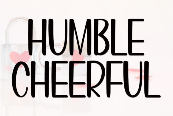 Humble Cheerful Font - Featured Image