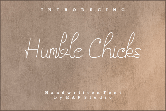 Humble Chicks Font - Featured Image