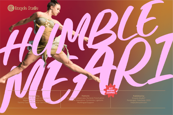Humble Meari Font - Featured Image