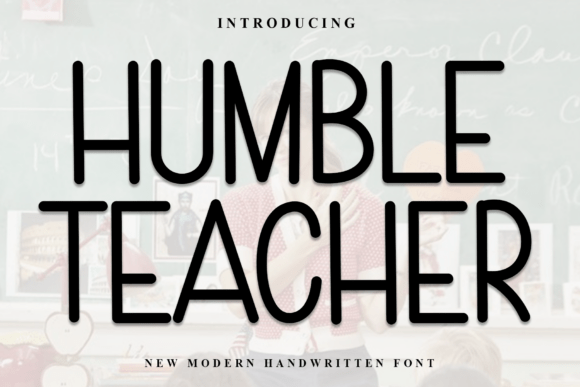 Humble Teacher Font - Featured Image