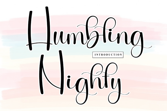 Humbling Nighty Font - Featured Image