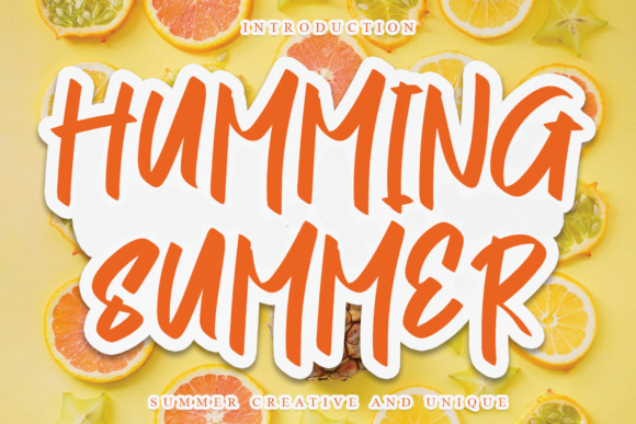 Humming Summer Font - Featured Image