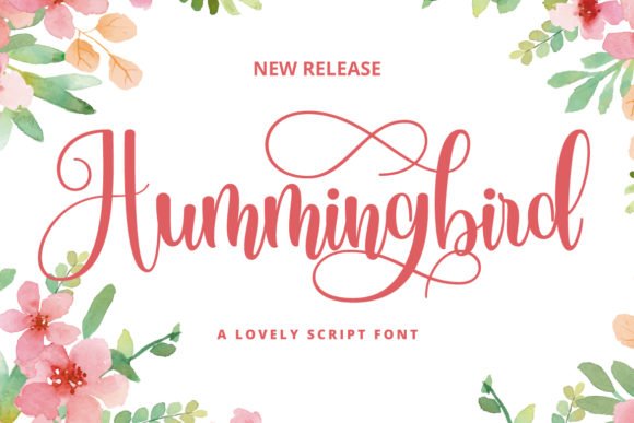Hummingbird Font - Featured Image