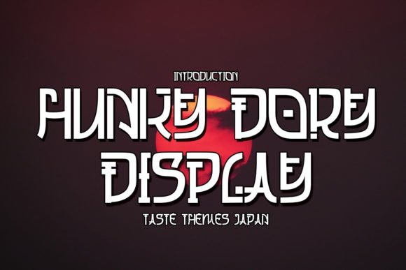 Hungky Dory Font - Featured Image