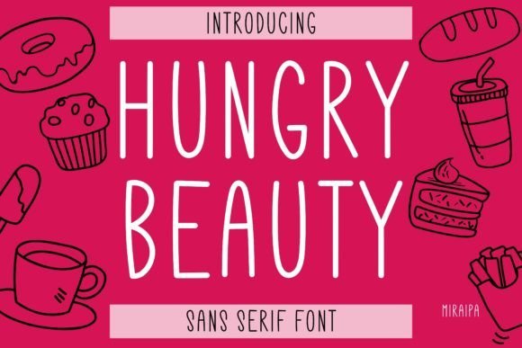 Hungry Beauty Font - Featured Image