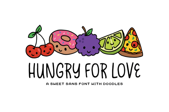 Hungry for Love Font - Featured Image