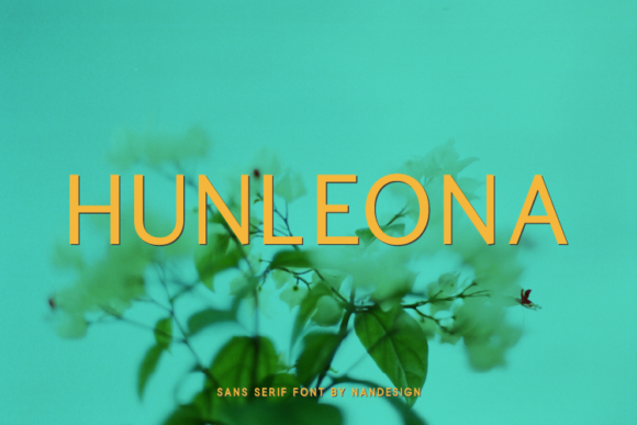 Hunleona Font - Featured Image