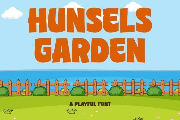 Hunsels Garden Font - Featured Image