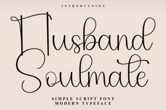Husband Soulmate Font - Featured Image