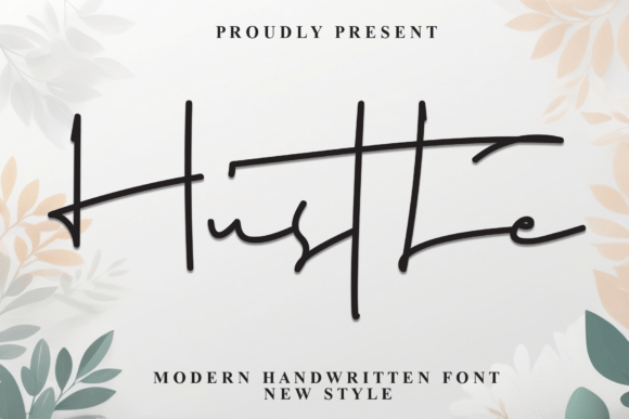 Hustle Font - Featured Image