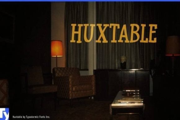 Huxtable Font - Featured Image
