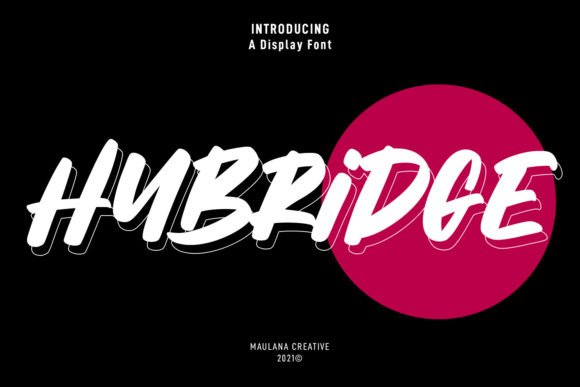 Hybridge Font - Featured Image