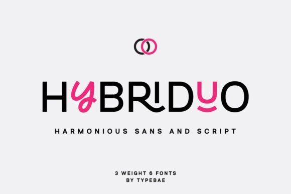 Hybriduo Font - Featured Image