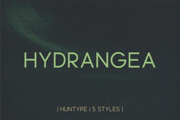 Hydrangea Font - Featured Image