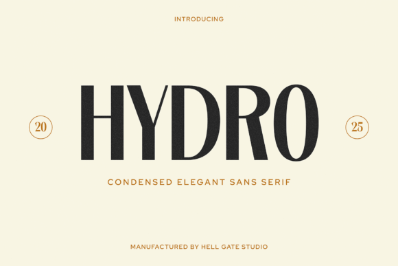 Hydro Font - Featured Image