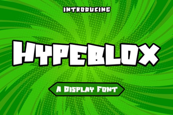 Hypeblox Font - Featured Image