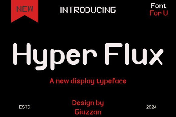 Hyper Flux Font - Featured Image