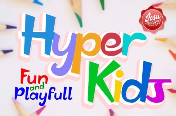 Hyper Kids Font - Featured Image