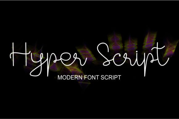 Hyper Script Font - Featured Image