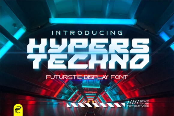 Hypers Techno Font - Featured Image