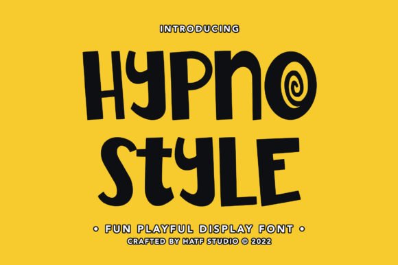 Hypno Style Font - Featured Image