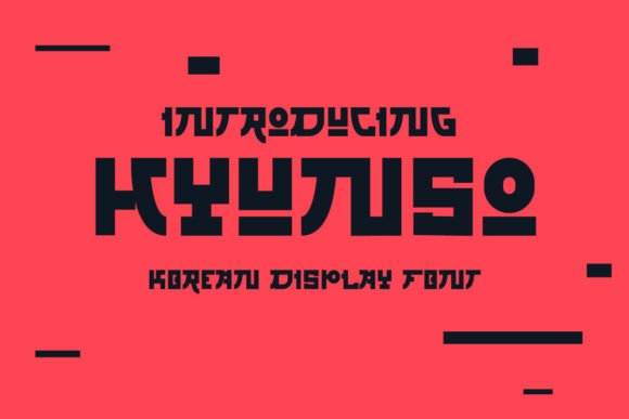 Hyunso Korean Style Font - Featured Image