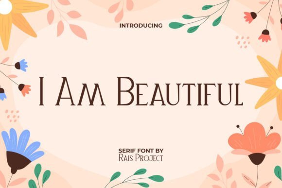 I Am Beautiful Font - Featured Image