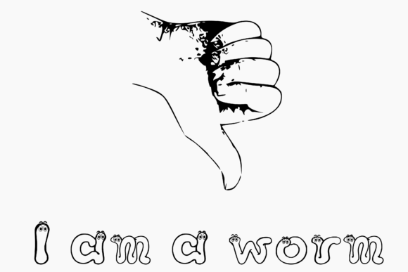 I Am a Worm Font - Featured Image